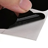 Rectangle Blank Dry-Erase Reusable Waterproof PVC Adhesive Sticker DIY-I073-02-3