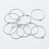 925 Sterling Silver Earring Hoop STER-K167-066S-2