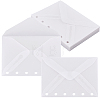 5Pcs Blank Paper Envelopes AJEW-WH0709-243-1