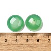 Natural Green Onyx Agate Cabochons G-E492-B-15-3