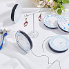 5 Rolls 5 Styles Copper Jewelry Craft Wire CWIR-SC0001-08-4