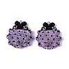Handmade Polymer Clay & Rhinestone Big Pendants FIND-Q123-01F-1