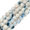 Natural Blue Ice Glacierite Stone Beads Strands G-B092-A01-02-1