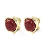 Alloy & Resin Clip-on Earrings EJEW-T055-03-2