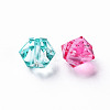Transparent Acrylic Beads TACR-S154-15B-2