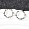 201 Stainless Steel Hoop Earrings EJEW-Z137-02P-04-1