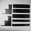3-Tier Desktop Acrylic Jewelry Display Riser Stands ODIS-WH0061-60-2