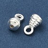 925 Sterling Silver Grooved Teardrop Charms STER-A050-06S-2