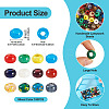 100Pcs Handmade Lampwork Beads LAMP-TA0001-63-5