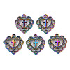 Alloy Pendants PALLOY-S180-124-NR-1