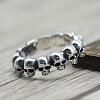 Skull Head Alloy Finger Rings FS-WGF71B4-03-1