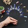 Natural Lapis Lazuli Hair Bands PW-WG39EEE-07-1