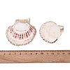 Electroplate Sea Shell Pendants SSHEL-S258-69A-3