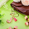 Fruit Series Letter Resin Keychains KEYC-TAC0033-02J-5