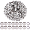 800Pcs 304 Stainless Steel Spacer Beads STAS-BBC0009-76B-7