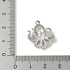 304 Stainless Steel Pendants STAS-Z144-14F-P-3