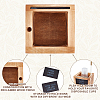 1Pc Printed Wooden Jewelry Packaging Boxes CON-PH0003-37-3