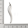 316 Surgical Stainless Steel Pendants STAS-E212-30P-3