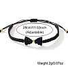 Handmade Fiber Thread Braided Bracelets for Women JL9733-2-2