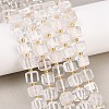 Natural Quartz Crystal Beads Strands G-F832-A01-01-1