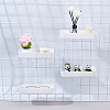 4Pcs Plastic Hanging Trays for Mesh Display AJEW-GO0004-51-3