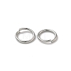 Tarnish Resistant 304 Stainless Steel Open Jump Rings STAS-E067-07-9mm-3