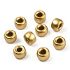 Spray Painted Plastic Beads KY-T025-01-G01-1