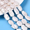 Natural Baroque Pearl Keshi Pearl Beads Strands PEAR-S020-D16-1
