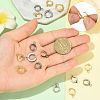 16Pcs 201 Stainless Steel Huggie Hoop Earrings Findings STAS-FS0002-26A-5