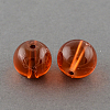 Drawbench Transparent Glass Beads Strands X-GLAD-Q012-6mm-13-1