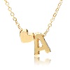 Alloy Letter Heart Pendant Necklaces for Women WGBB55E-23-2