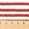 Synthetic Imperial Jasper Beads Strands G-Z110-B04-2x4mm-05-5