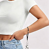 1Pc PU Leather Keychains KEYC-CL0001-65-5