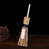 Straw Mini Witch Broom PW-WG5AE4E-03-1