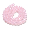 Electroplate Glass Beads Strands X-EGLA-A035-J10mm-A02-2