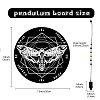 Pendulum Board Dowsing Necklace Divination DIY Making Kit DIY-CN0001-72-2