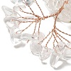 Natural Quartz Crystal Chips Tree of Life Decorations DJEW-Z007-02R-4