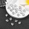 SHEGRACE Brass Pave Cubic Zirconia Rectangle Connector Charms XGRQ2O062-438A-P-4