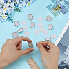 DIY Sublimation Blank Brooch Pin Making Kit DIY-WH0591-619A-3