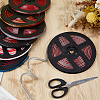 PVC Plastic Edge Banding AJEW-GF0013-89A-06-4