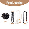 DIY Stone Beads Braided Bracelet Making Kit DIY-CF0001-11-9