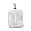 Non-Tarnish 304 Stainless Steel Pendants STAS-K216-48I-P-1