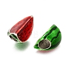 Alloy Enamel European Beads MPDL-F020-01P-2