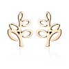 304 Stainless Steel Stud Earrings WGE2D60-01-1
