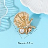 Zinc Alloy Rhinestone Cuff Open Rings for Women RS1336-1-2