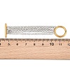 Multi Strand 304 Stainless Steel Cable Chain Rings SA-CBV3037-02GP-5
