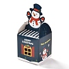 Christmas Theme Paper Fold Gift Boxes CON-G012-04D-4