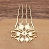 Alloy Hair Comb Finding PW-WGAD31C-04-1