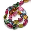Natural Quartz Crystal Nuggets Beads Strands X-G-L154-26-3