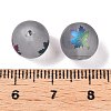 Autumn Theme Electroplate Transparent Glass Beads EGLA-S178-01-01E-3